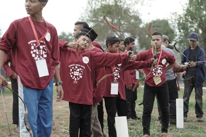 Meriahnya Acara Jambore Anak Yatim & Santri Tahfidz Se 