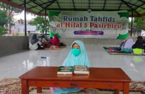 Santri Rumah Tahfidz al Hilal 5 Pasirbiru Mentasmikan Hafalan Quran