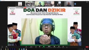 Pelaksanaan Doa dan Dzikir Bersama Anak Yatim Penghafal Quran