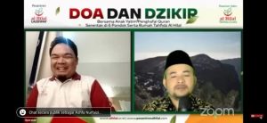 Doa dan Dzikir Bersama Santri Yatim Penghafal Quran Secara Virtual