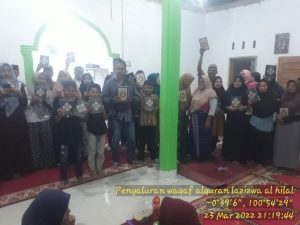 Laziswaf Al Hilal Distribusikan Mushaf Quran Di Berbagai Wilayah Sumbar