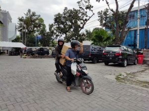 Penyerahan Wakaf Quran di Masjid Agung Medan Sumatera Utara