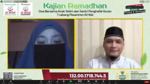 Pesantren Al Hilal Kembali Laksanakan Kajian Ramadhan Pekan ke-3 Secara Virtual