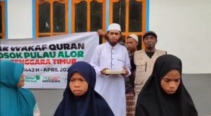 Wakaf Quran Diterima di Masjid, Musholla & Rumah Tahfidz di Pulau Alor!