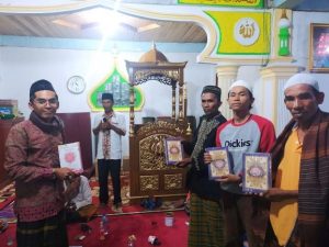 Wakaf Quran, dll Telah Diterima di Kab Solok dan Kab Agam, Sumbar