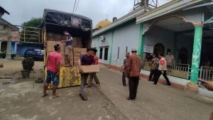 Penyaluran Wakaf Quran dan Buku Islam di Titik Kumpul 1, Masjid An Nur