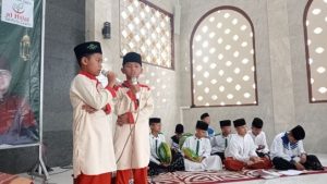 Keseruan Maulid Nabi Muhammad SAW di Pesantren Al Hilal 1