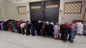 Santri Pesantren Al Hilal 1 Cililin Melaksanakan Solat Tahajjud