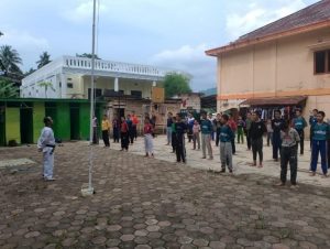 Ekstrakurikuler Taekwondo Santri Yatim Penghafal Quran