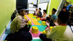 Setoran Hafalan Santri Yatim dan Penghafal Quran