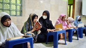 Setoran Hafalan Santri Yatim dan Penghafal Quran