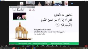 Sebanyak 250 Partisipan Hadir dalam Doa dan Dzikir Akbar Virtual!