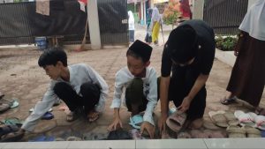 Budaya Trenclean Santri Pesantren Al Hilal 7 Cipadung Wetan