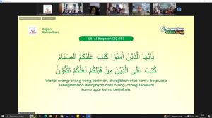 Kajian Spesial Ramadhan 1444 H Perdana Secara Virtual