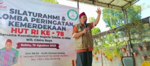 Silaturahmi dan Lomba Peringatan Kemerdekaan HUT RI Ke-78 Bersama Kordinator Majelis Taklim Al Hilal Cibiru