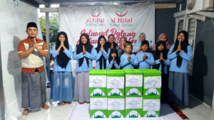 Jazakumullah Khair Bingkisan Lebaran Telah Diterima Santri Yatim Pesantren Al Hilal 1 & 4