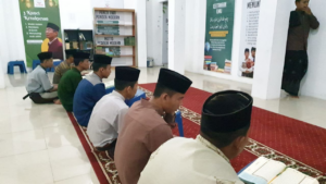 Detik-Detik Terakhir Bulan Ramadhan, Para Santri Yatim Penghafal Quran Panyileukan Berhasil Mengkhatamkan Al-Quran