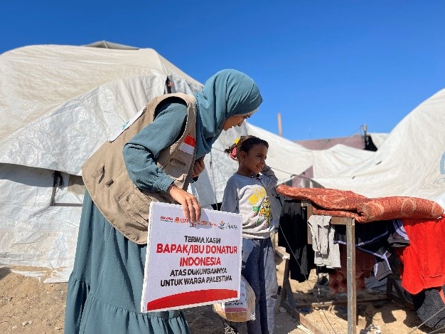 Kolaborasi Bersama MPA Indonesia! LAZISWAF Pesantren Al Hilal Berhasil Menyalurkan Bantuan Pangan Untuk 297 Masyarakat Gaza