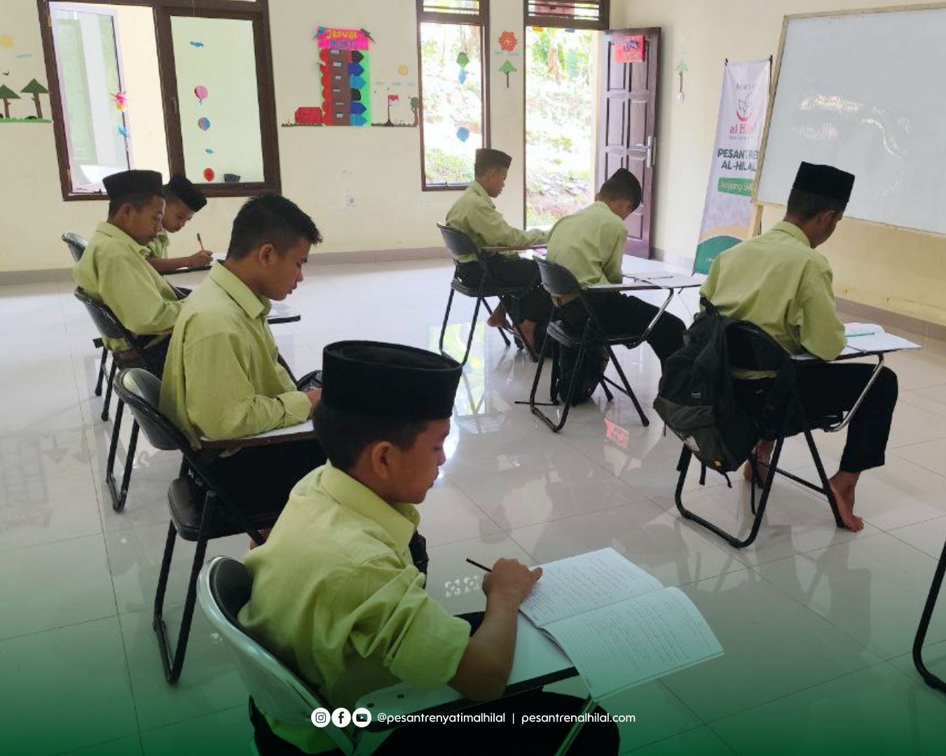 Santri Pesantren Al Hilal 1 Cililin Belajar Mahfuzhot hingga Bahasa Arab