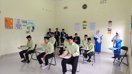 Pesantren Al Hilal 1 Cililin Sambut Kunjungan Amaliatut Tadris dari Pondok Modern Darul Mukhlisin