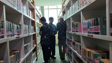 Tingkatkan Minat Baca, Santri Pesantren Al Hilal Rutin Kunjungi Dispusipda Bandung