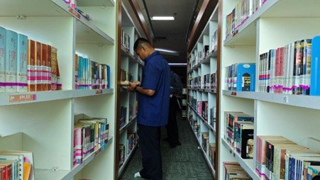 Tingkatkan Minat Baca, Santri Pesantren Al Hilal Rutin Kunjungi Dispusipda Bandung