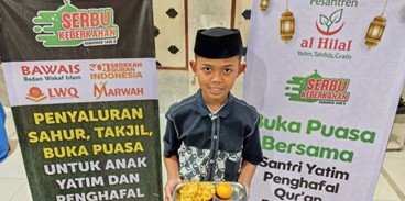 Terimakasih Kasih Donatur, Makanan Sahur dan Berbuka Puasa Kembali Dinikmati Santri Yatim Penghafal Quran Pesantren Al Hilal