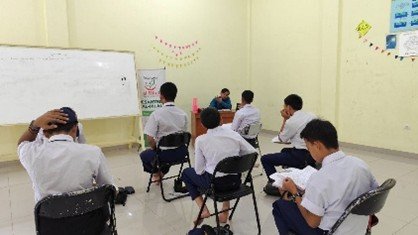 Semangat Hari Senin! Santri Pesantren Al Hilal 1 Cililin Kembali Melaksanakan Kegiatan Belajar Mengajar
