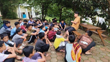 Jaga Kebersihan Demi Kesehatan, Santri Pesantren Al  Hilal 1 Cililin Lakukan Evaluasi Pekanan Piket Lingkungan Pondok