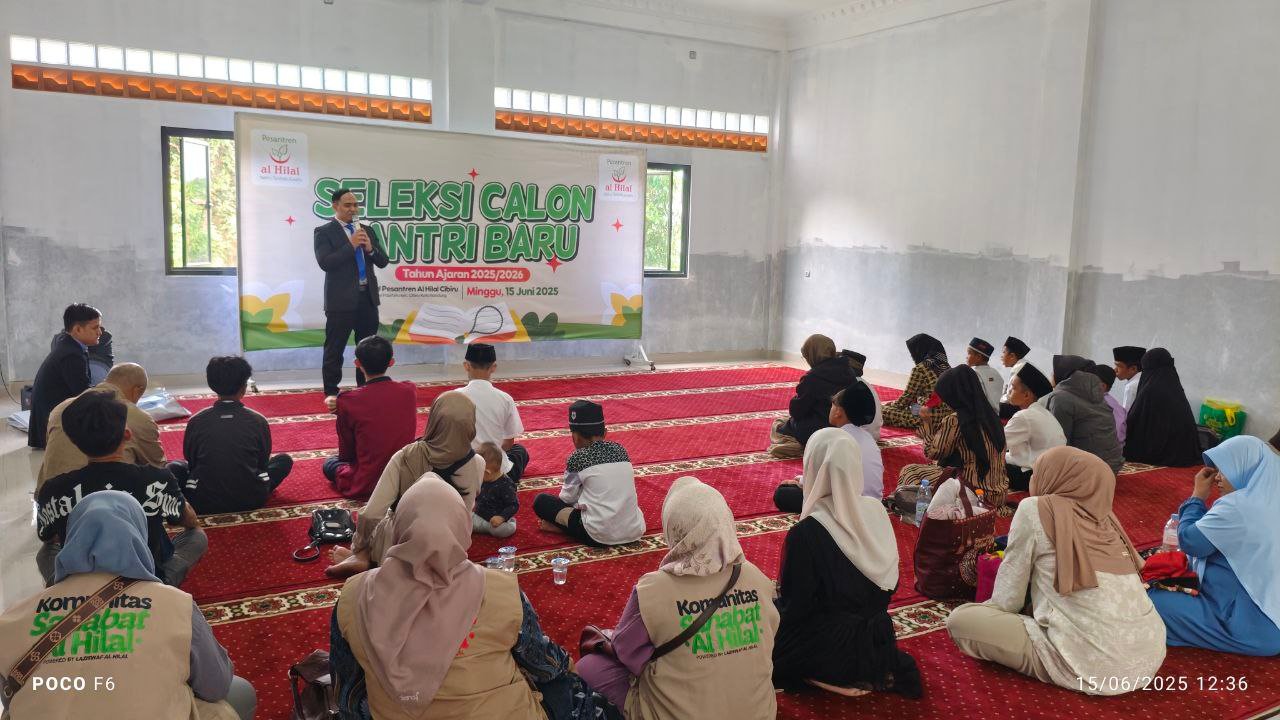 Masjid Pesantren Al Hilal Cibiru Menjadi Salah Satu Lokasi Seleksi Calon Santri Baru Pesantren Al Hilal Jenjang SMP