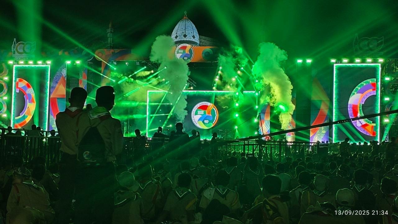 Kontingen Pesantren Al Hilal Tutup Rangkaian World Muslim Scout Jamboree 2025