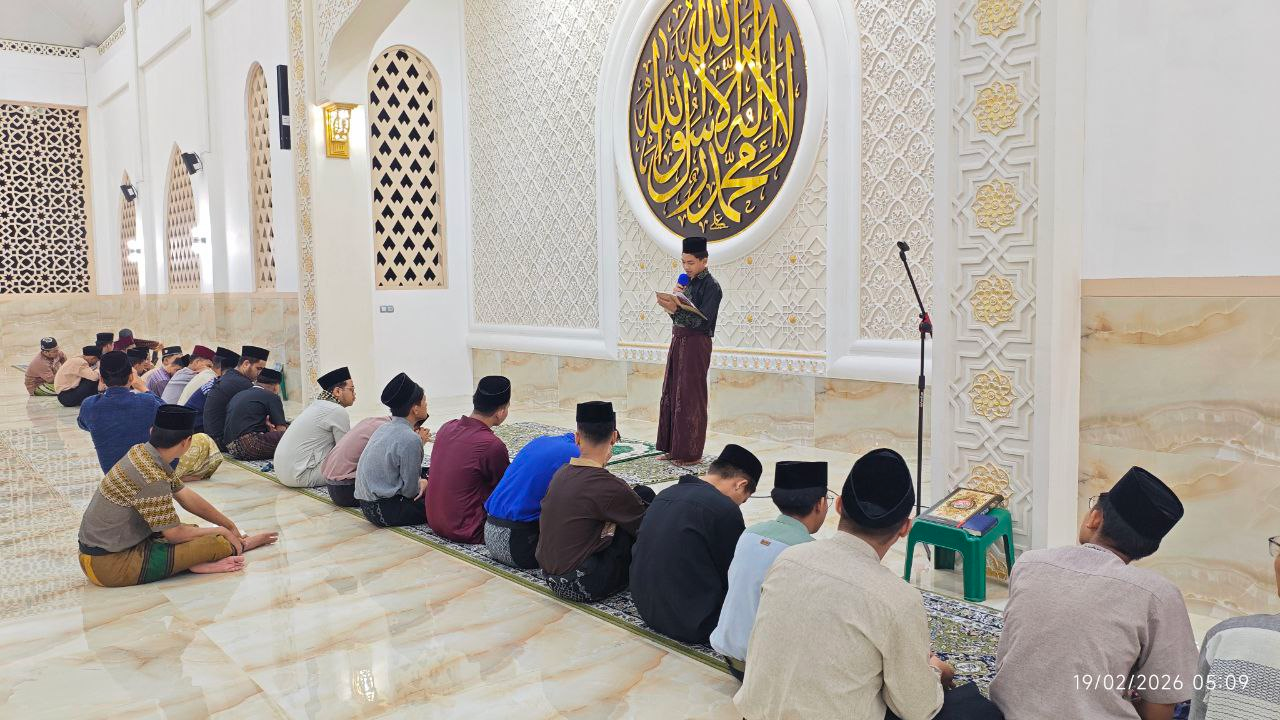 Semangat 1 Ramadhan 1447 H, Kultum Pagi, Asmaul Husna dan Tilawah Qur’an di Masjid Pesantren Al Hilal Pasirbiru