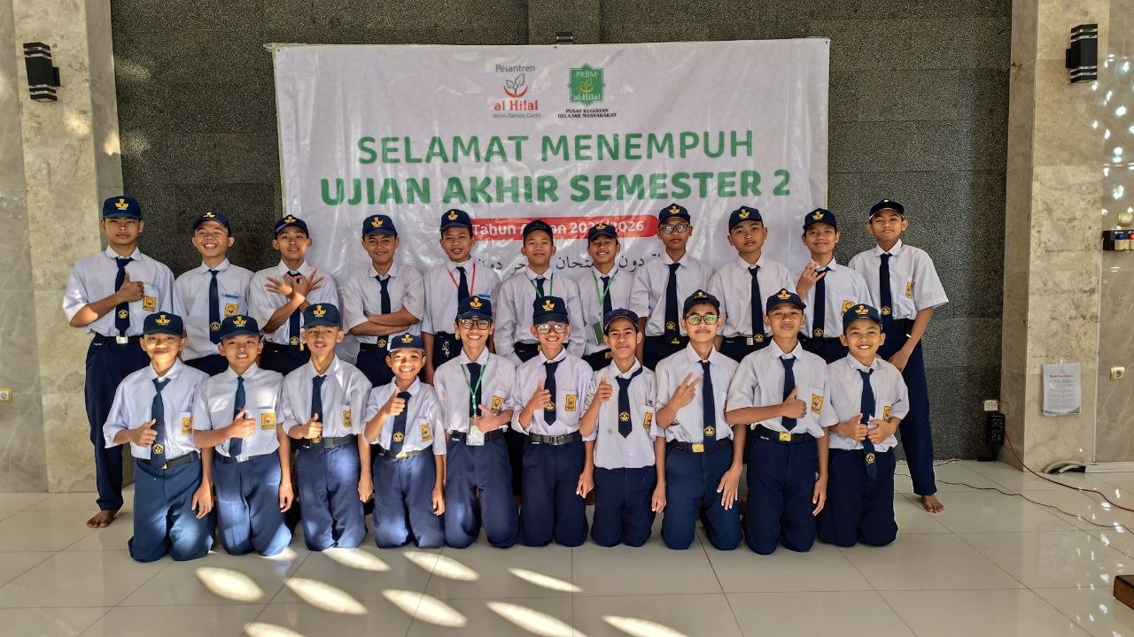 Pembukaan Ujian Akhir Semester di Pesantren Al Hilal 1 Cililin, Uji Hasil Belajar Selama Satu Semester