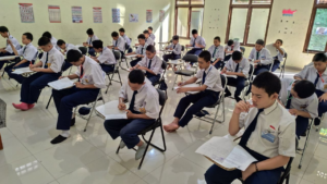 Ujian Tulis Dimulai, Santri Pesantren Al Hilal 1 Cililin Kembali Menguji Hasil Belajar Selama Satu Semester