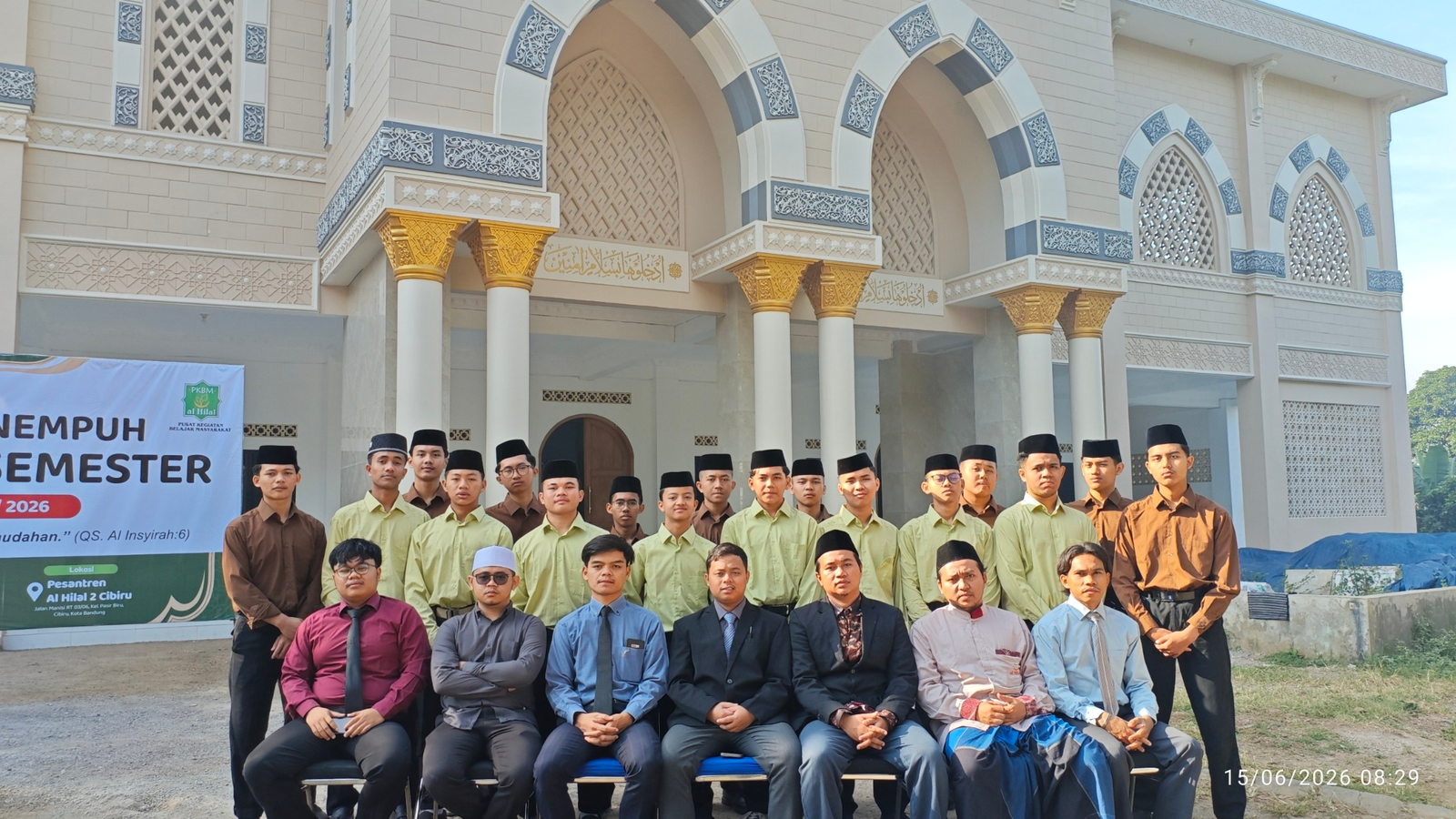 Pembukaan Ujian Akhir Semester dan Ujian Hari Pertama Santri Tingkat SMA Pesantren Al Hilal 2 Cibiru